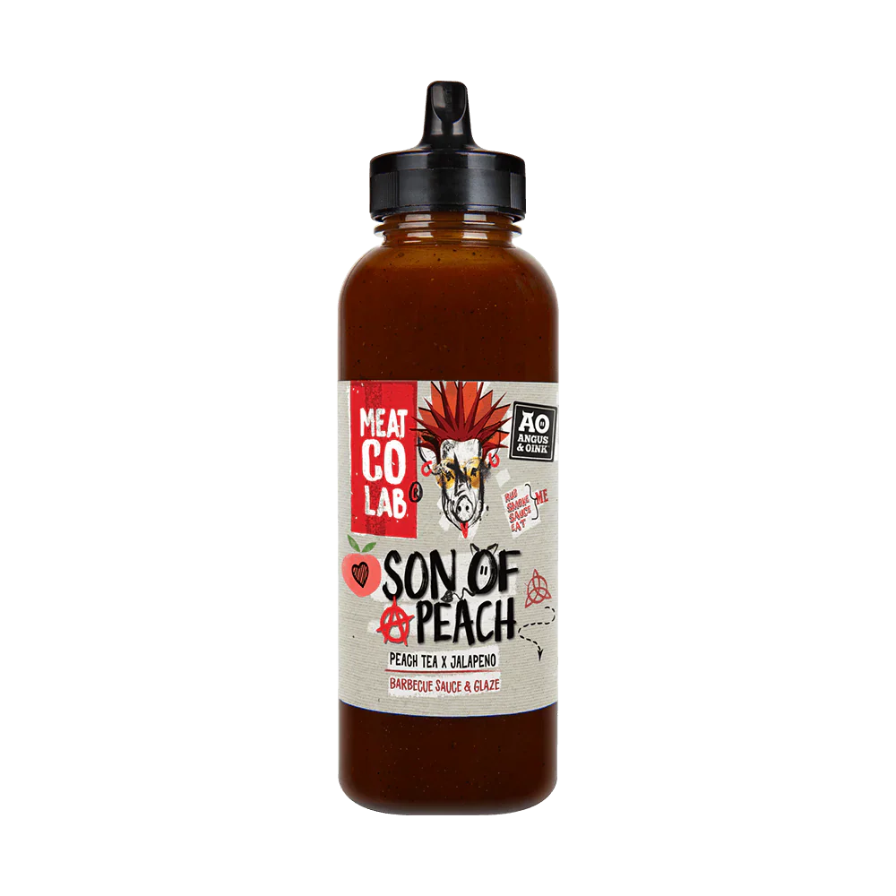 Angus & Oink - Son of a Peach salsa bbq (Squeezer Bottle)