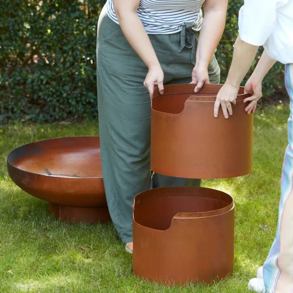 Barbecook - Jack 60/75 base in cortensteel - Image 3