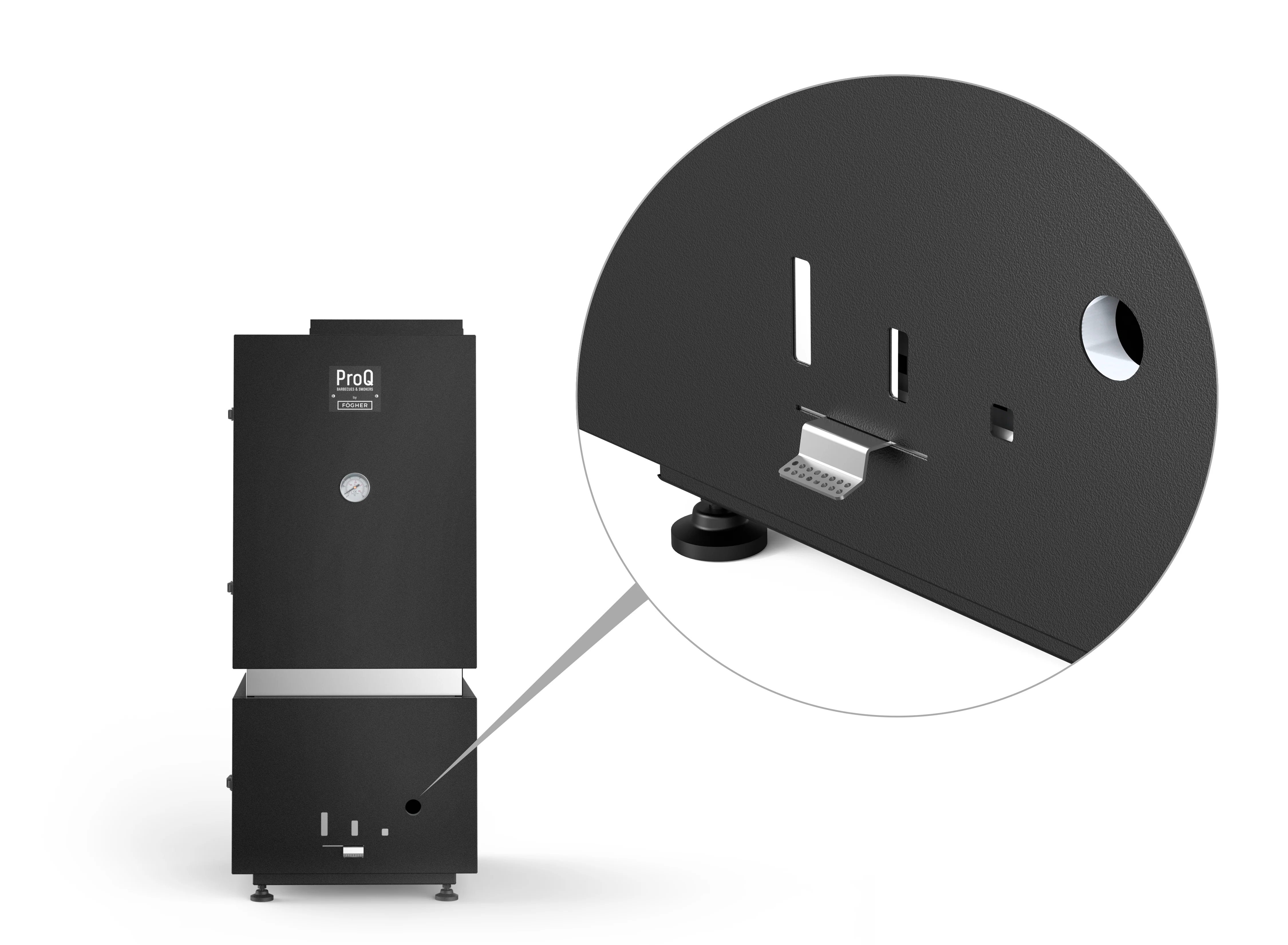 Barbecue a carbone Fògher Professional Smoker 450 - Image 16