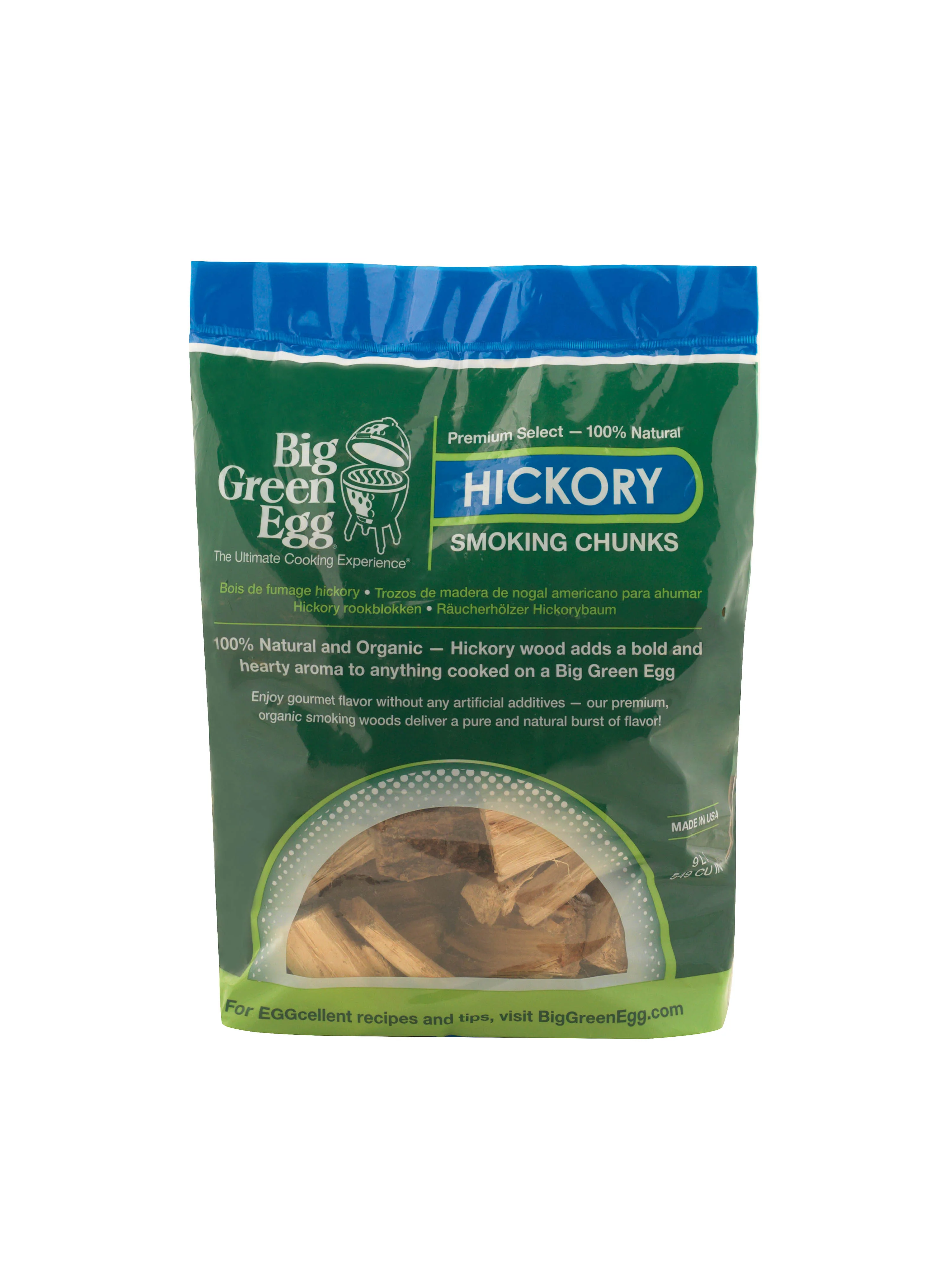 Big Green Egg - Wood Chunks Hickory