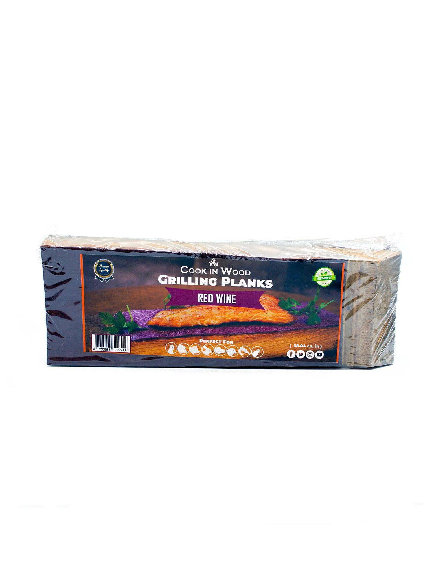 Cook In Wood - Red Wine Grilling Plank
