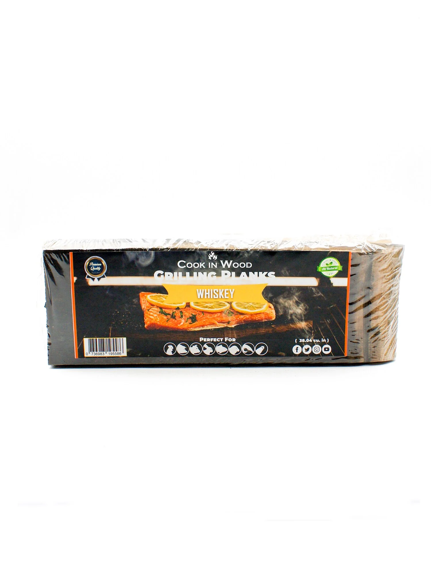 Cook In Wood - Whiskey Grilling Plank