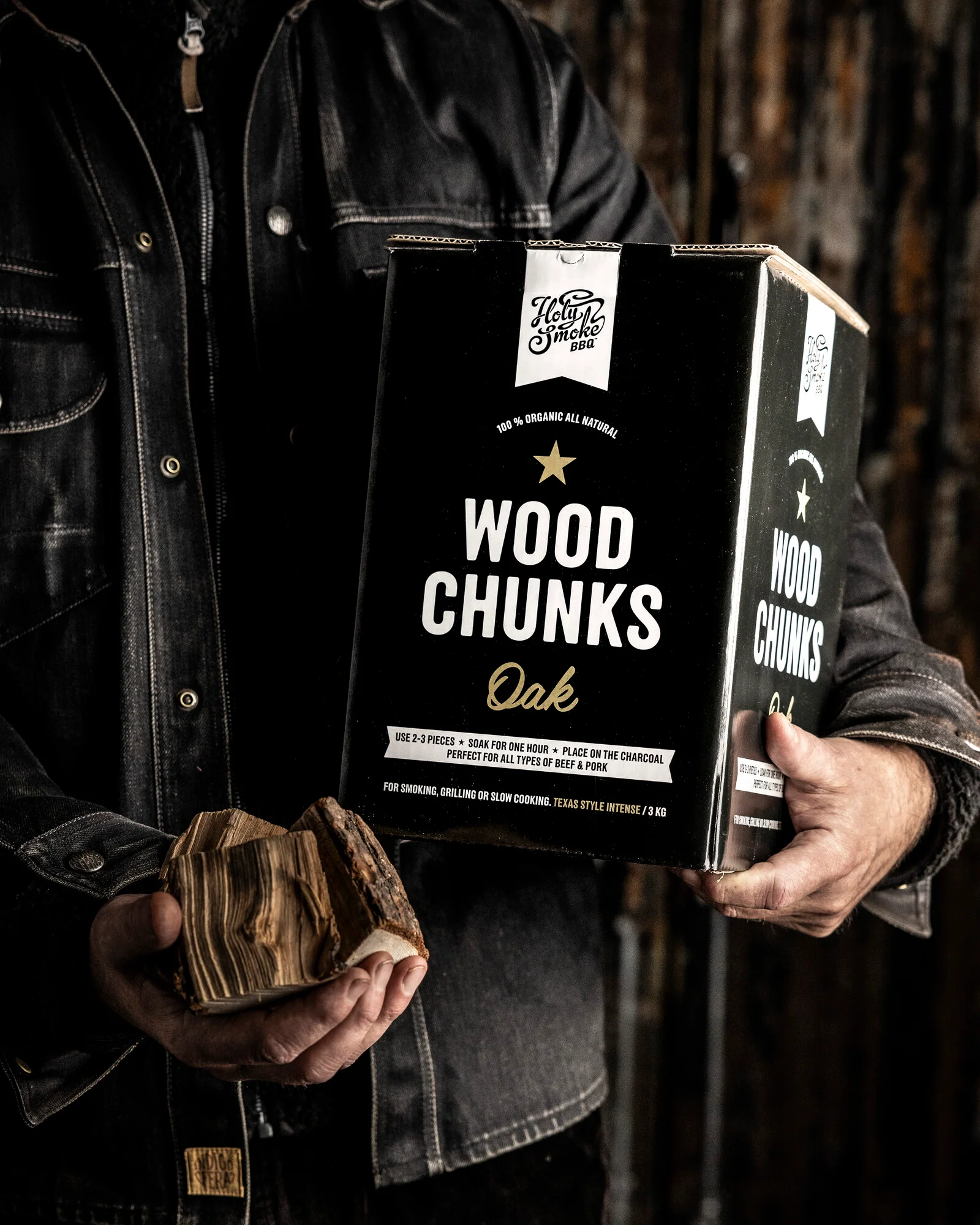 Holy Smoke BBQ - Wood Chunks Oak - Image 2