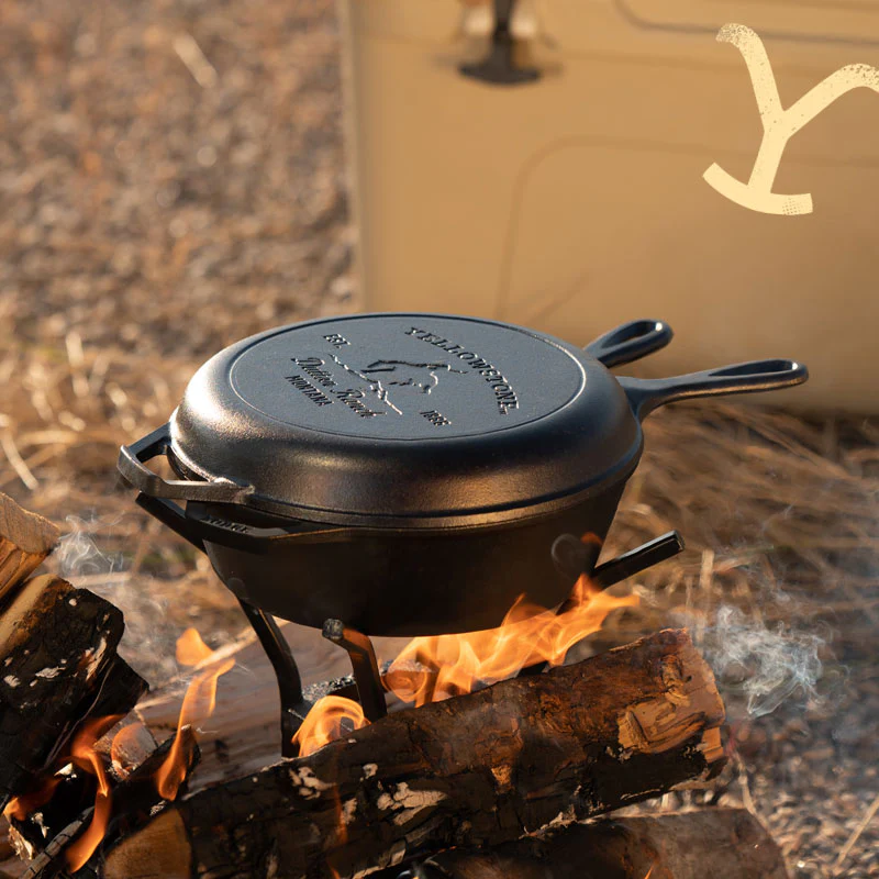 Lodge Combo Cottura Yellowstone - Esclusiva BBQ LAB - Image 3