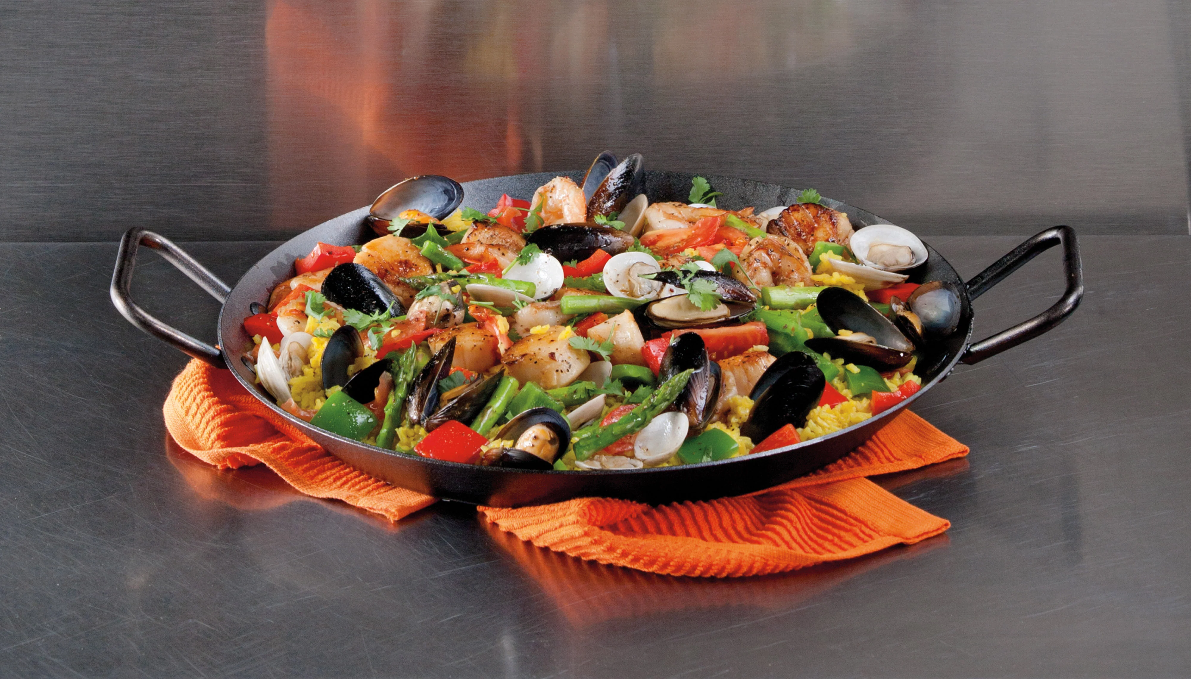Lodge Padella Doppio Manico Seasoned Carbon Steel - Image 2