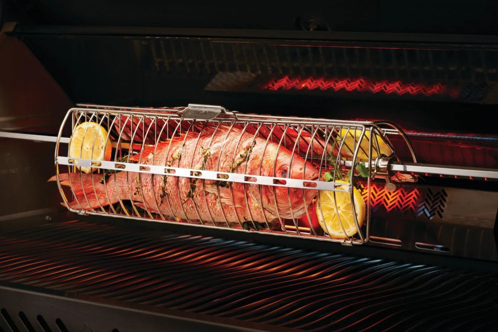 Napoleon -  Cestello Pesce INOX girarrosto - Image 4