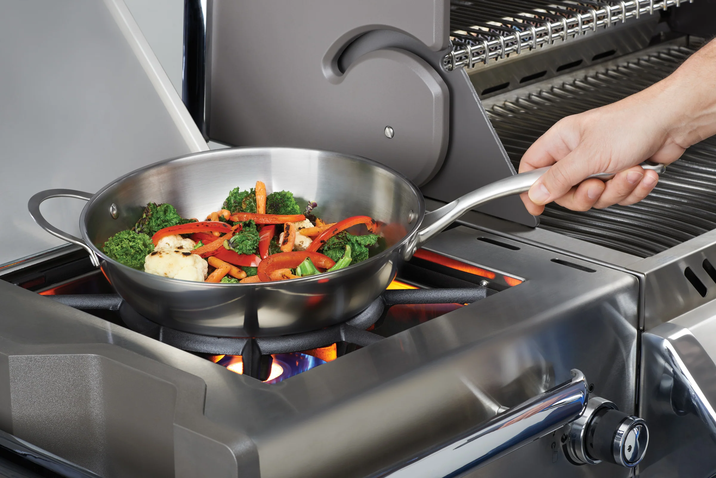 Napoleon - Wok Inox 30cm c/manico