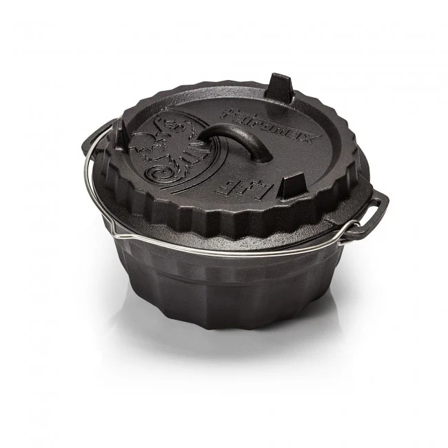 Petromax - Tortiera ad anello con coperchio per crostata
