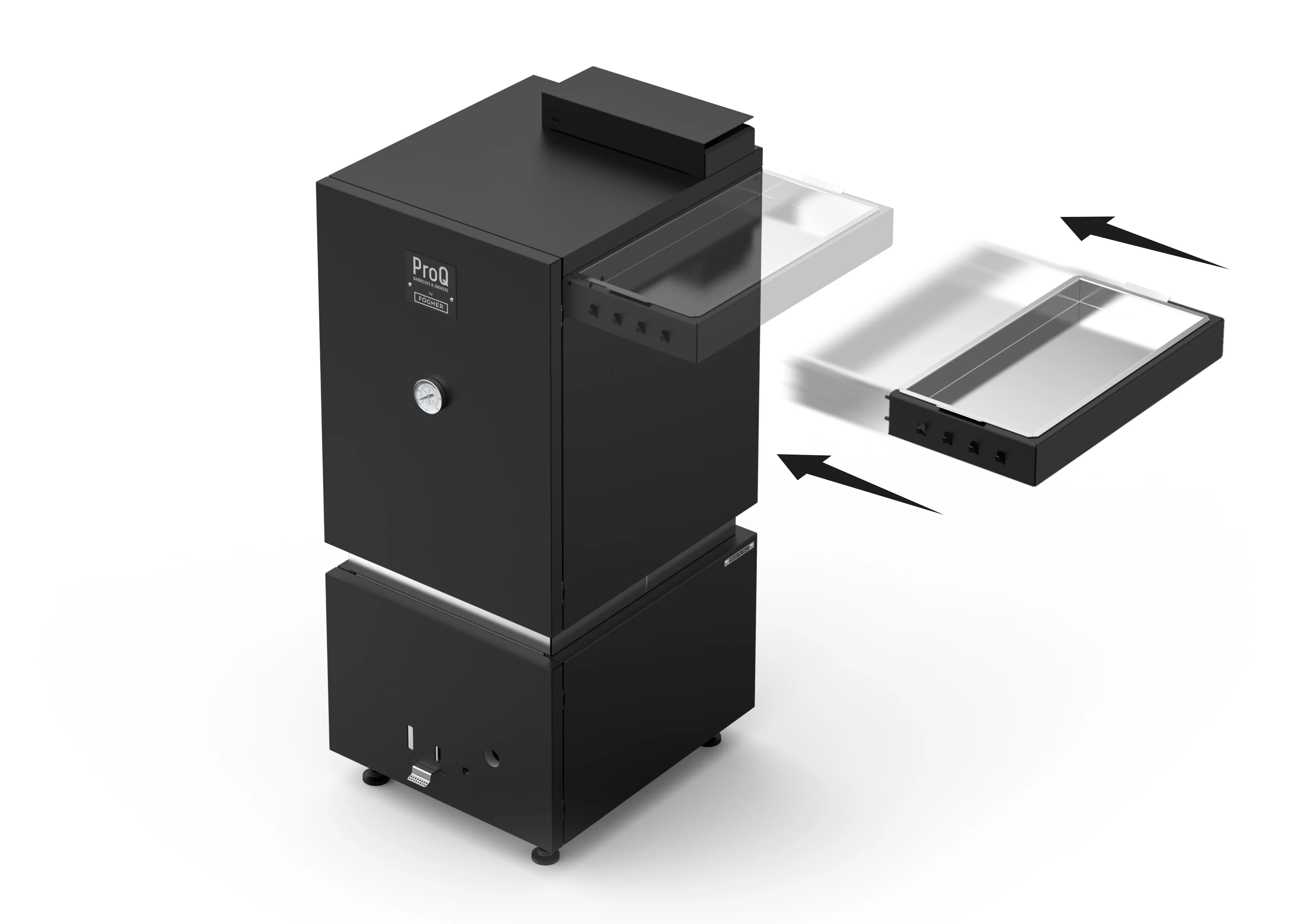 Ripiano laterale Fògher Professional Smoker 450 - Image 3