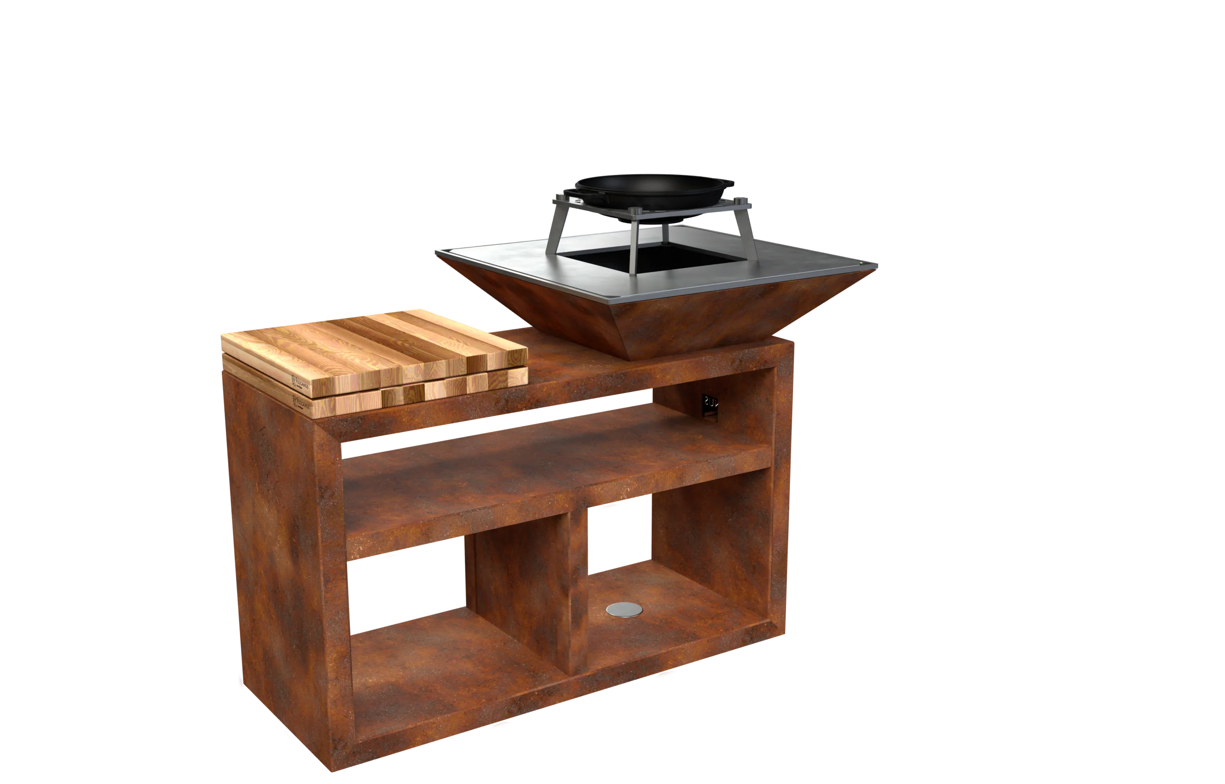 Vulcanus Grill PRO 730 Masterchef - Barbecue a Legna - Image 6