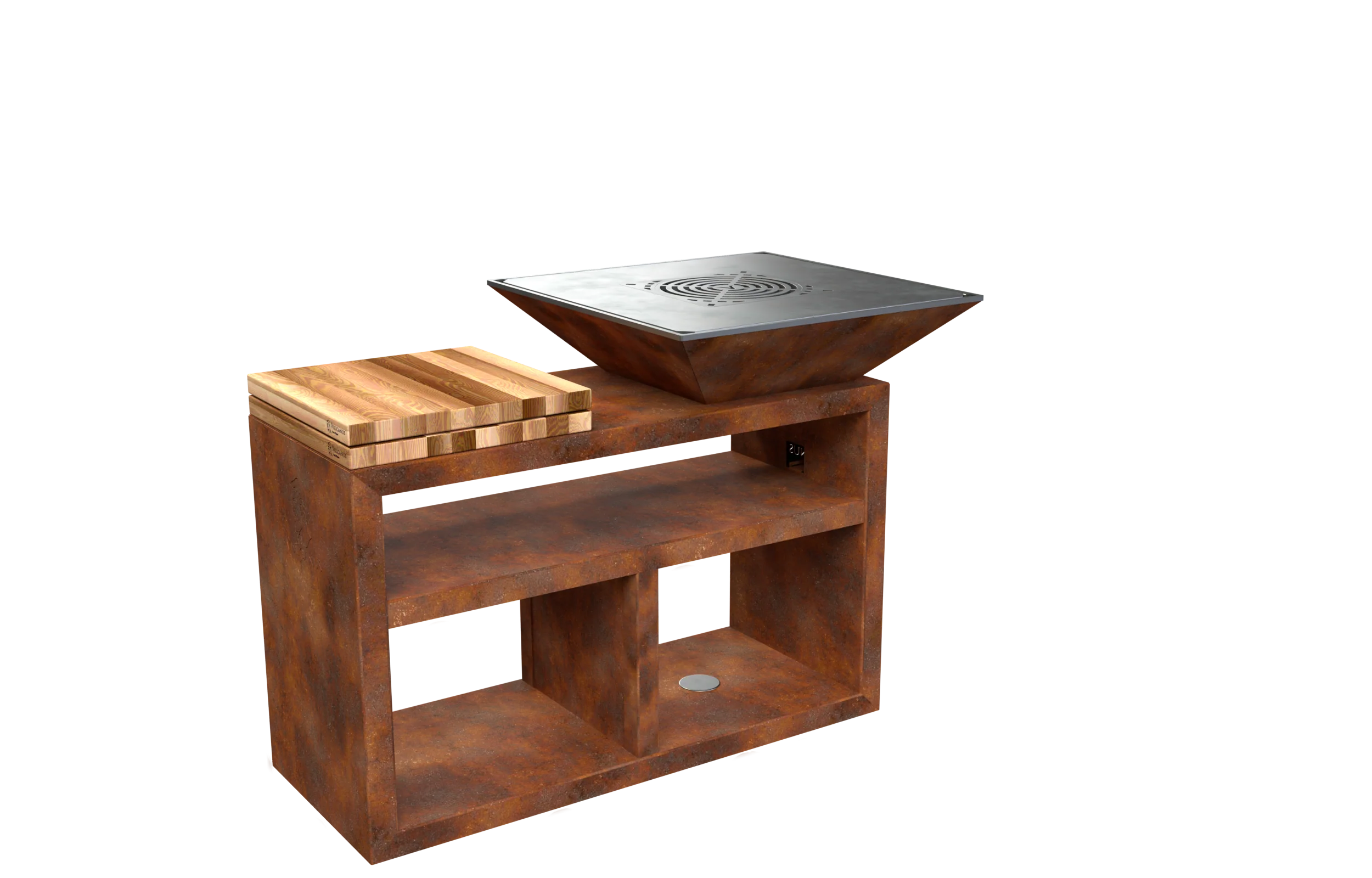 Vulcanus Grill PRO 730 Masterchef - Barbecue a Legna - Image 8