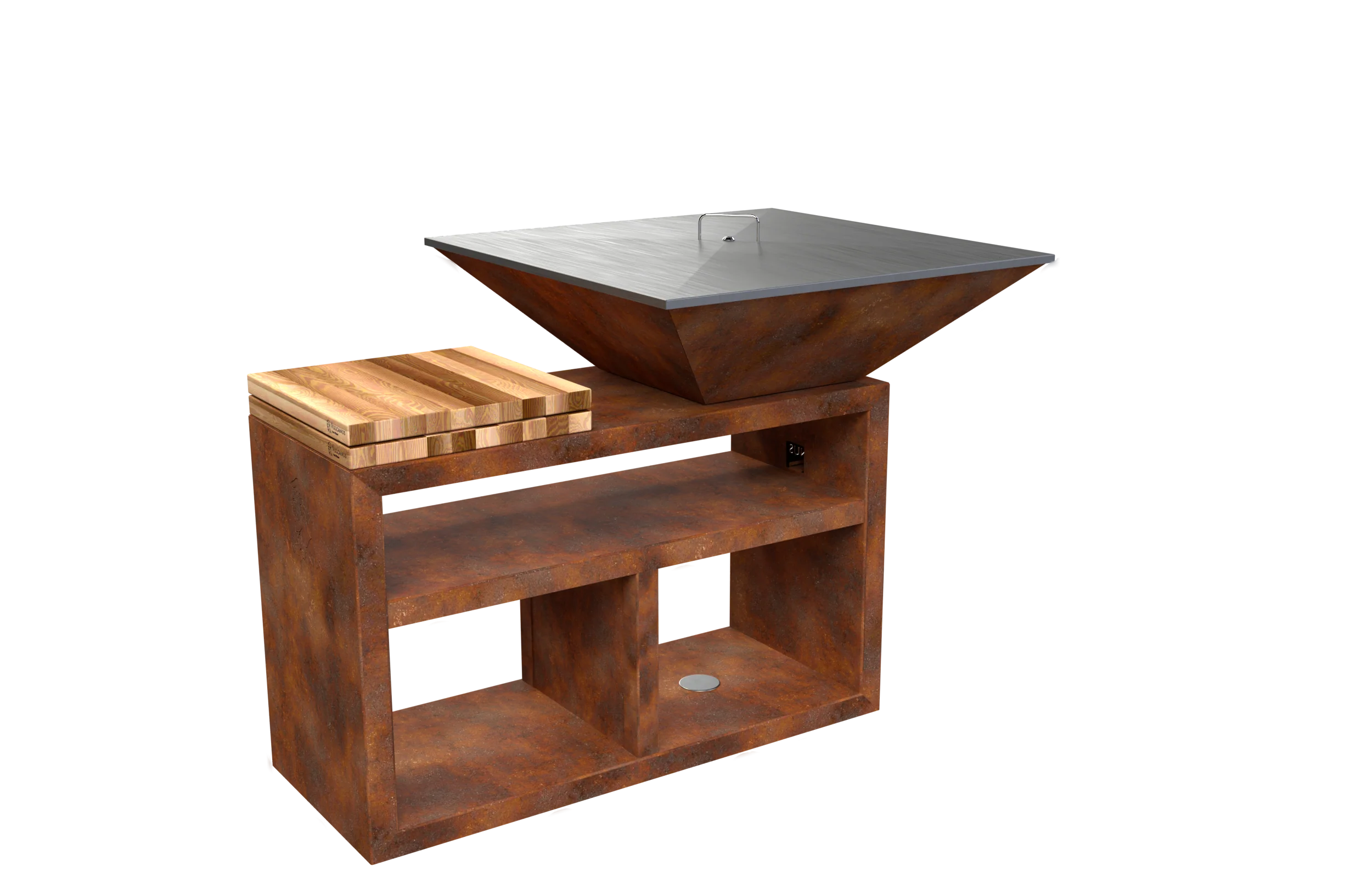 Vulcanus Grill PRO 910 Masterchef - Barbecue a Legna - Image 5