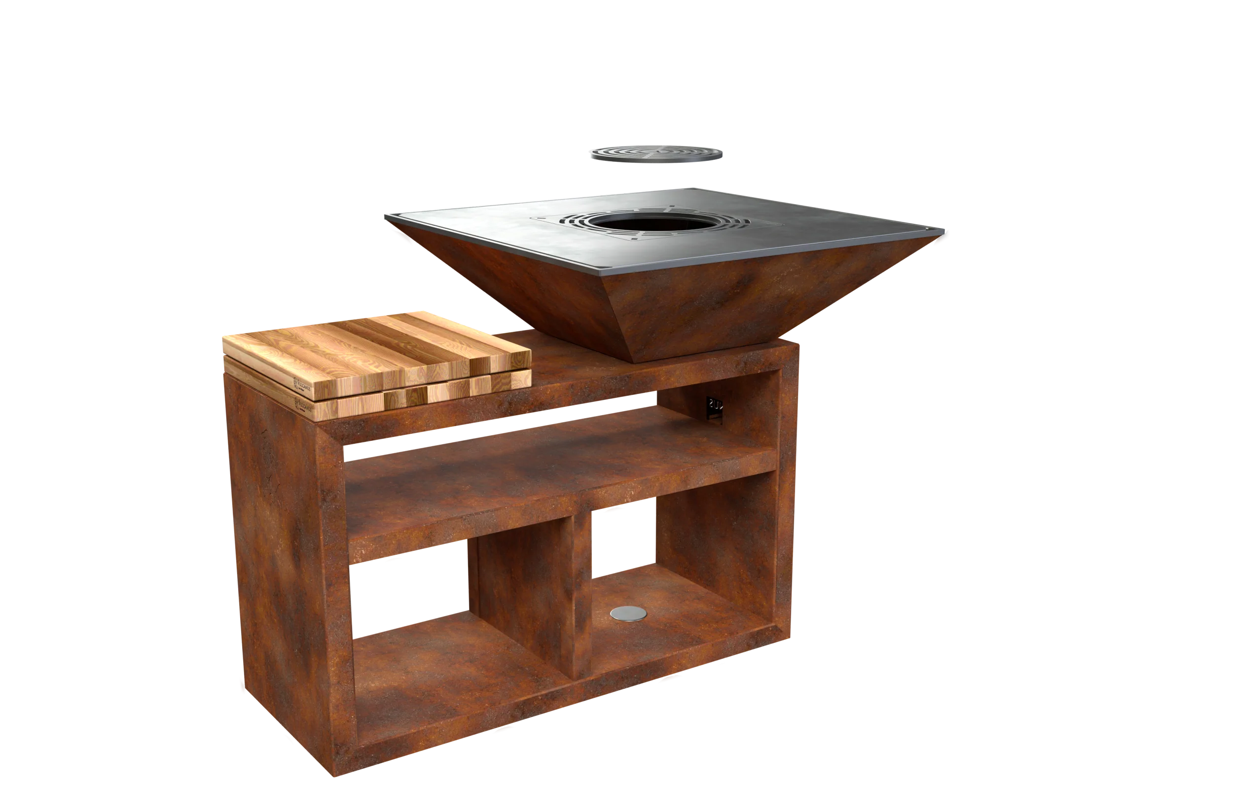 Vulcanus Grill PRO 910 Masterchef - Barbecue a Legna - Image 7