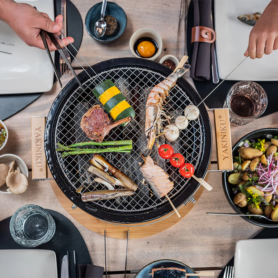 Yakiniku Shichirin Rotondo Medium - Barbecue a Carbone - Image 5