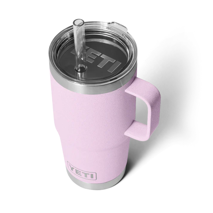 YETI Rambler con cannuccia 25 OZ Cherry Blossom - Image 2