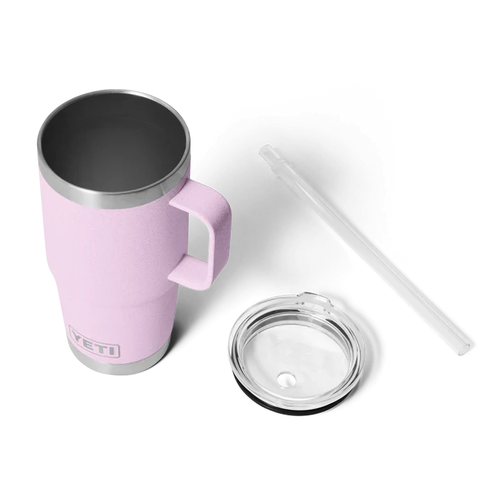 YETI Rambler con cannuccia 25 OZ Cherry Blossom - Image 4